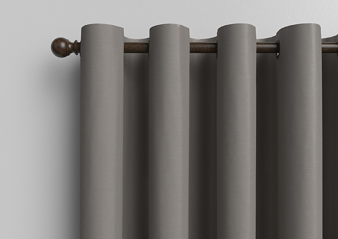 Kyoto Faux Silk, Brun - Made to Measure Curtains - Image 12